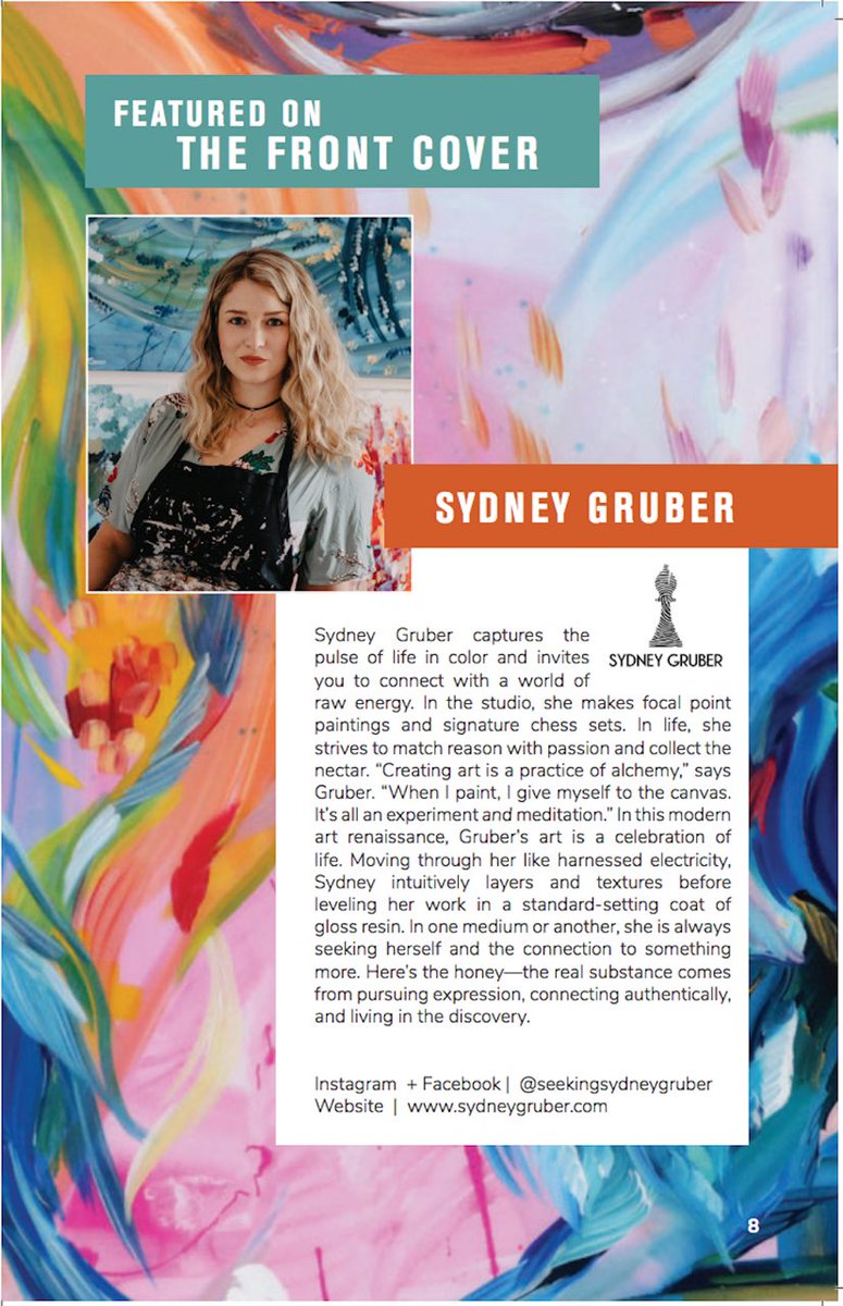 BAMiami's tweet image. Congrats to @sydneygruberart for being named the Cover Artist of the 2022 #BeauxArtsFestival of Art program guide. Join us Jan 15-16, free admission, fine art, family fun! beauxartsmiami.org/festival-of-ar… #coralgables #art