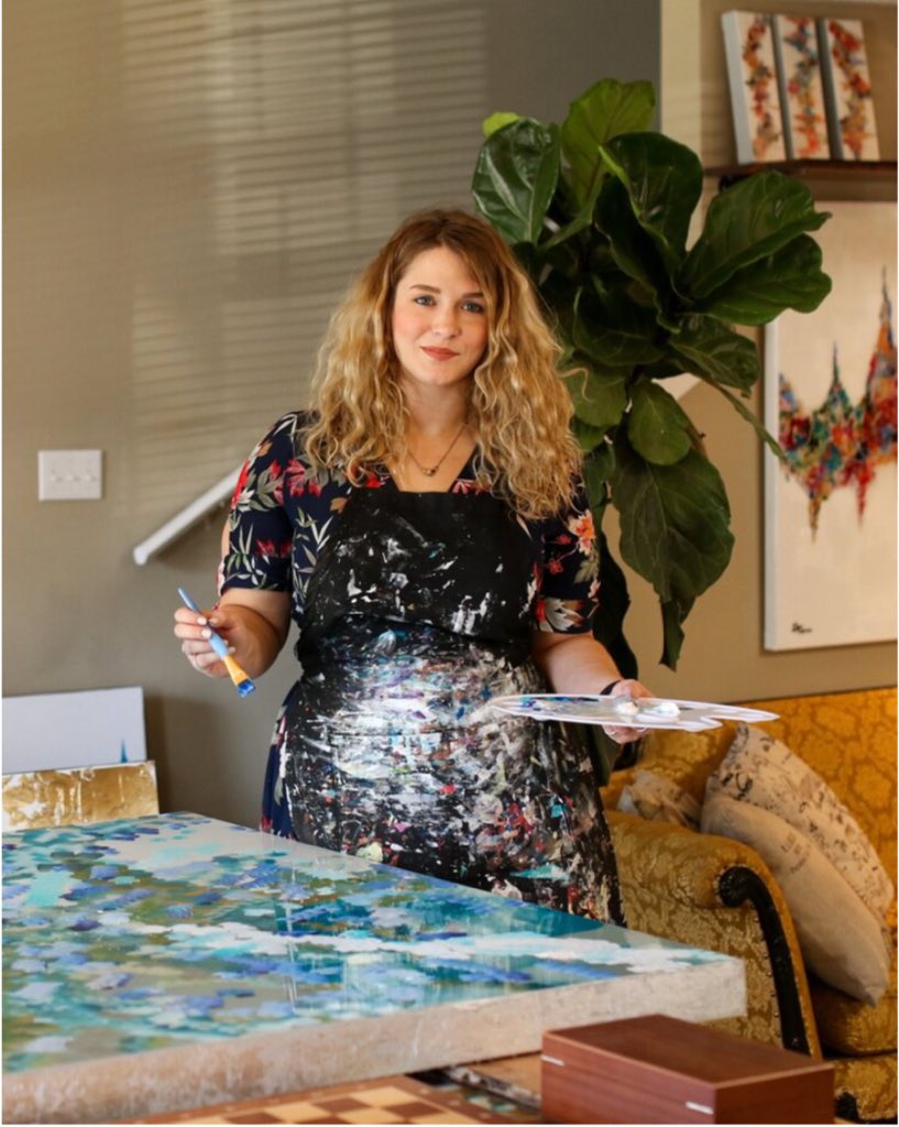 BAMiami's tweet image. Congrats to @sydneygruberart for being named the Cover Artist of the 2022 #BeauxArtsFestival of Art program guide. Join us Jan 15-16, free admission, fine art, family fun! beauxartsmiami.org/festival-of-ar… #coralgables #art