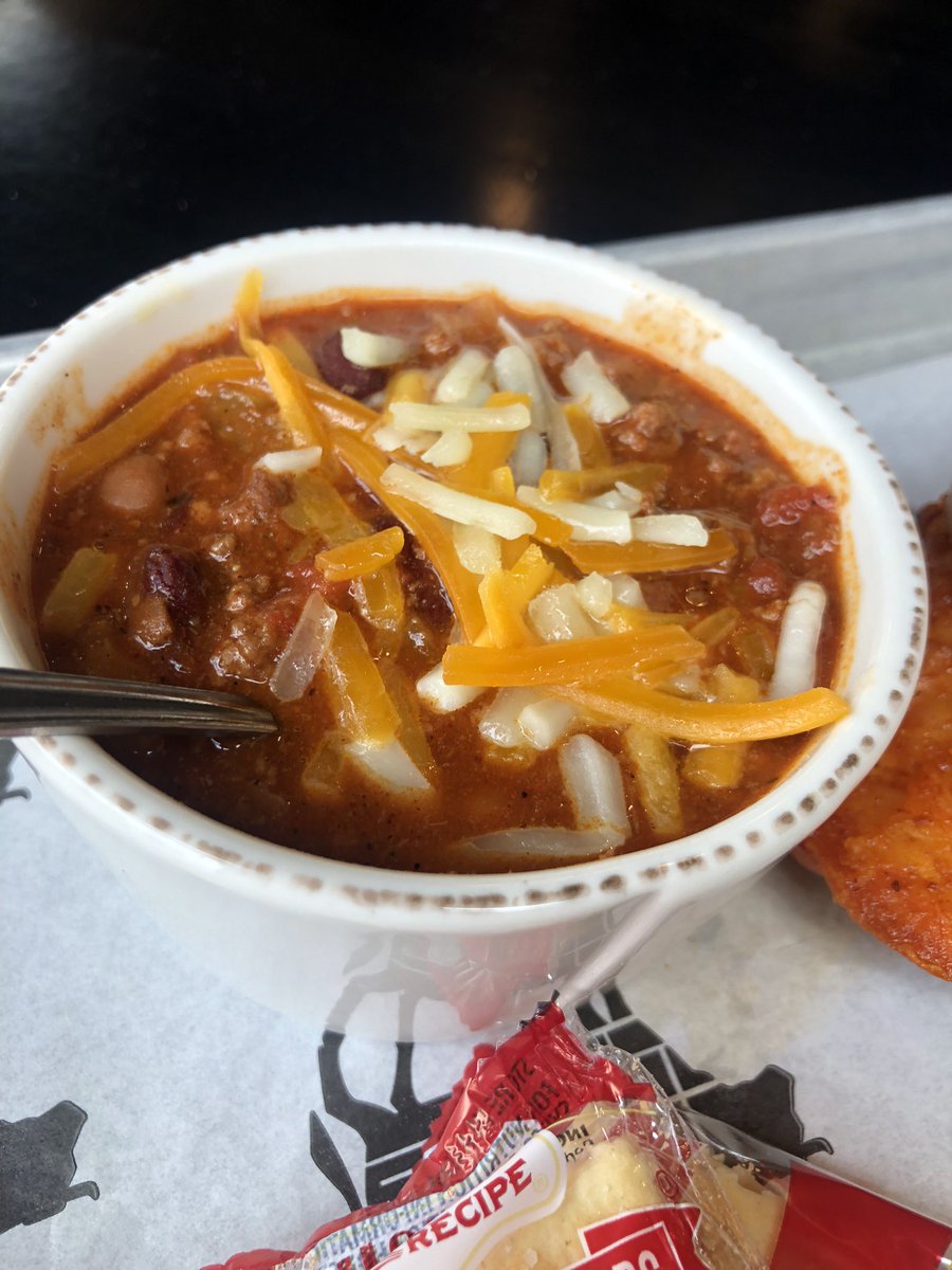 Warm up with our hot nashville chicken sandwich &amp; some chili!