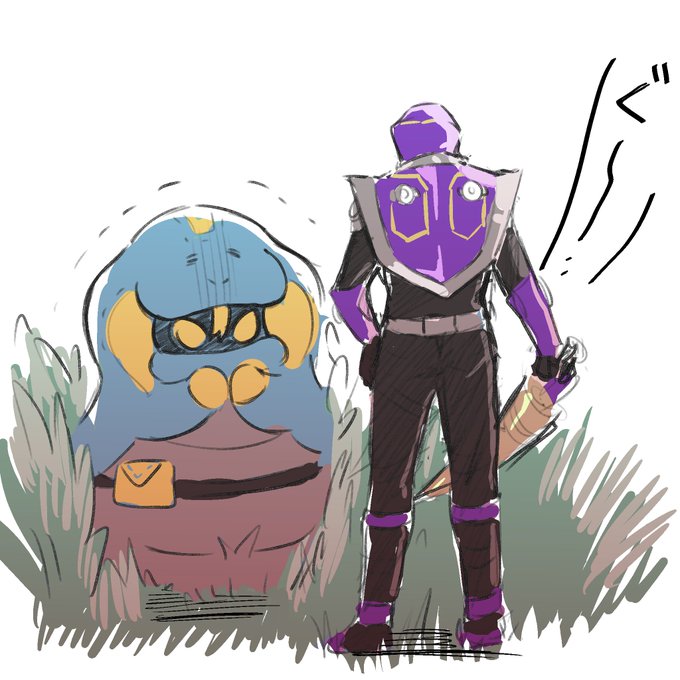 ラブコフちゃんと王蛇 