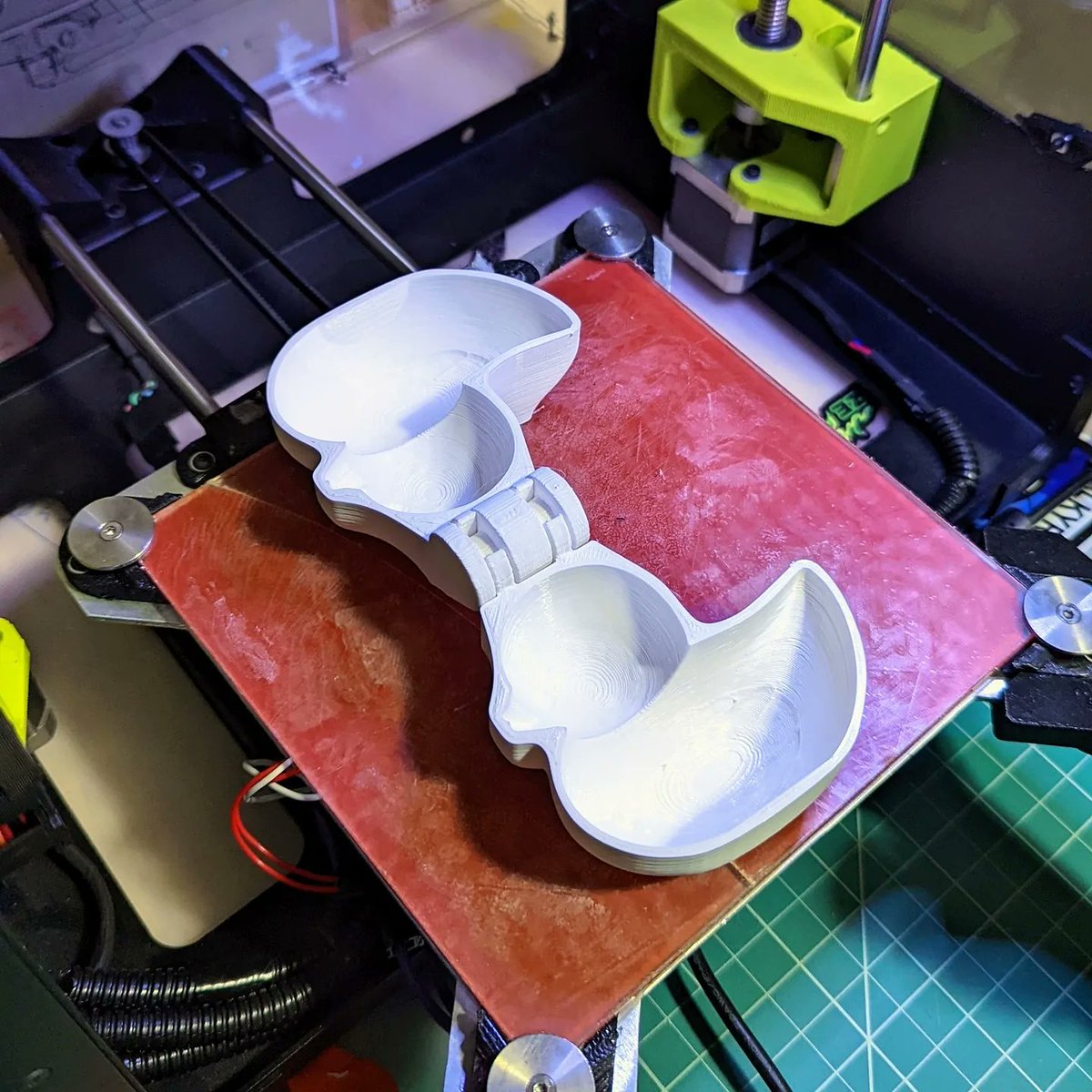 3DAstroGeek's tweet photo. #SnowDuck. โ๏ธ๐ฆ
..
..
..
#Thingiverse Thing:4741656, by Kimgooni
#3DPrintingLife #LulzbotMini #AmazonBasics #PLA #OctoPrint #RaspberryPi https://t.co/nlRhJdDymk