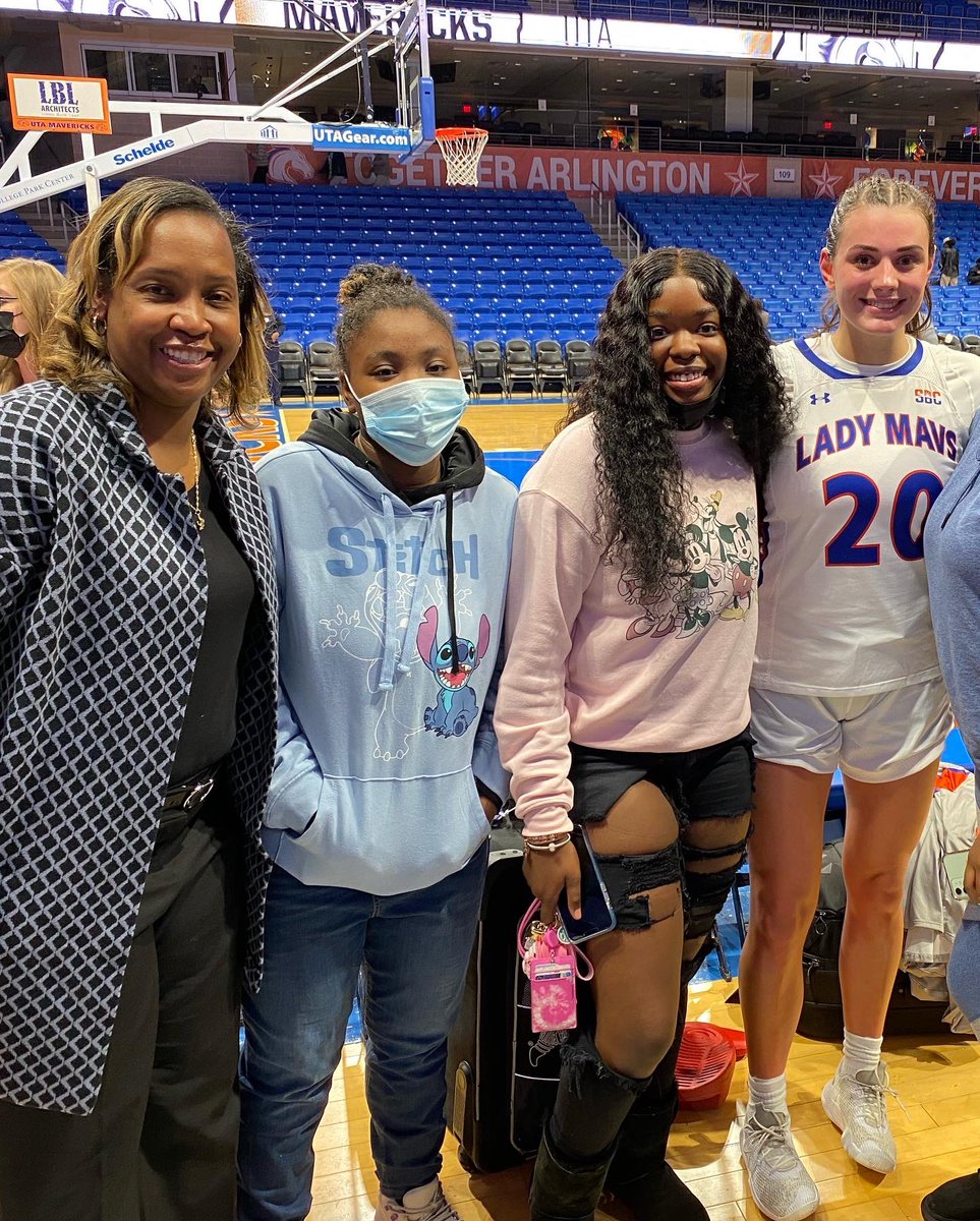 CoachAllen5's tweet photo. Although the UTA girls Basketball team came up short against Troy, they played with great tenacity and showed amazing self control. Thank you for taking  the time to talk to the SOC girls basketball team! https://t.co/5BtOww2EYm