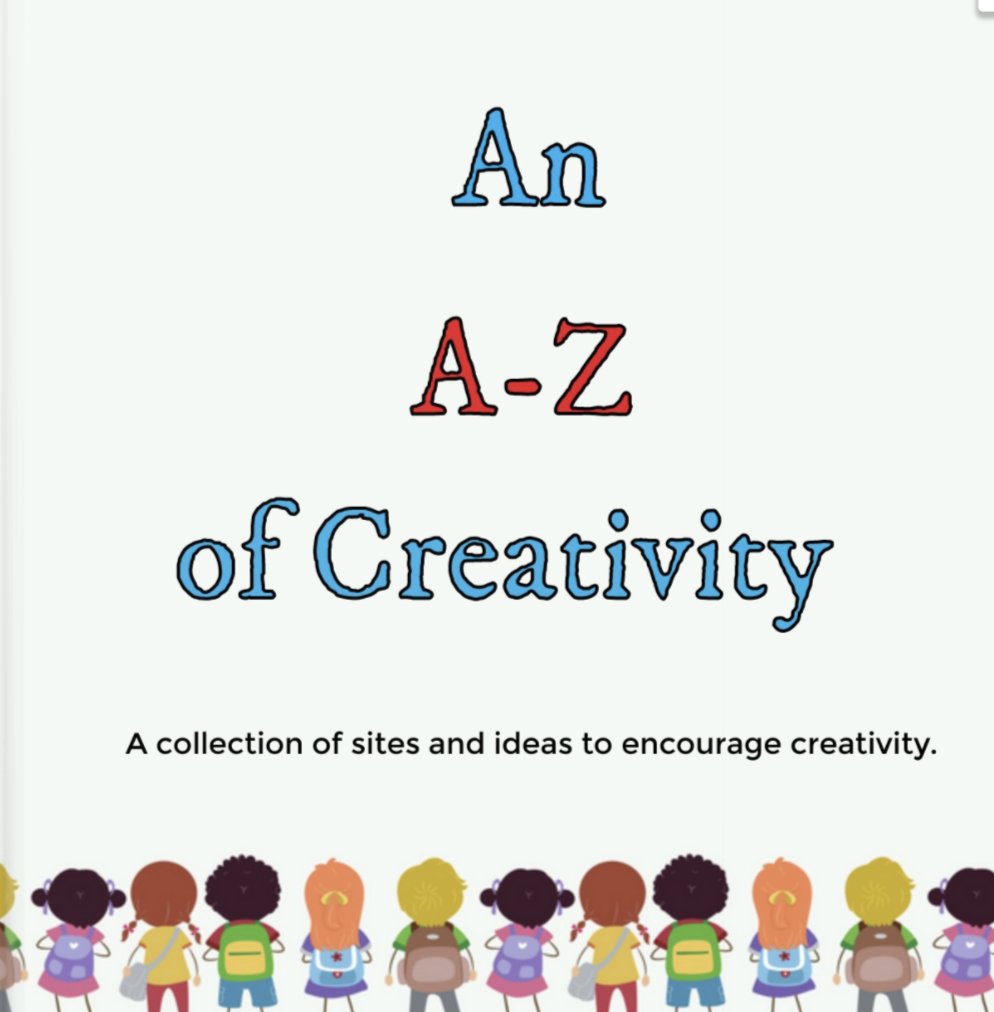 As promised - an A-Z of #creativity  
Draft 1 is done 😎
If you find any errors let me know, happy to edit 👍🏻
Hope it's helpful 😁
read.bookcreator.com/LoOIlJj11eUNp9…

<a href="/BookCreatorApp/">Book Creator Team</a> <a href="/GoogleForEdu/">Google for Education</a> #via21  #chromebooks #edtech <a href="/canva/">Canva</a> <a href="/mrshowell24/">Stephanie Howell</a>