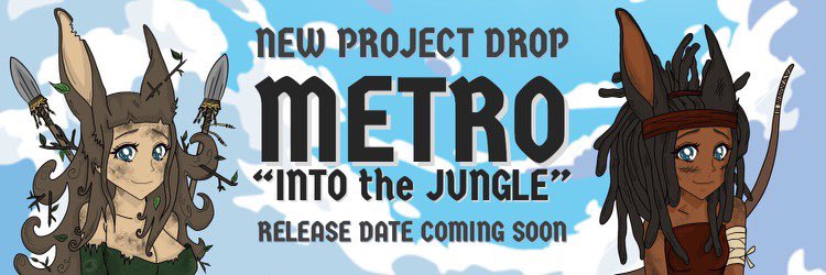 nft_Metro's tweet photo. 🔔 WHOS READY #MetroNFTs 

🌿 Into the Jungle 🌿
            Drop

First drop of Metro coming soon. Stay tuned &amp; be ready

#nfts #NFTCommunity #NFTGiveaway #NFTartist #nftcollectors #NFTart #AnimeNFT #Metaverse #NFT #Ethereum #nftcollector #NFTCollection https://t.co/iS2V0X3ZmX