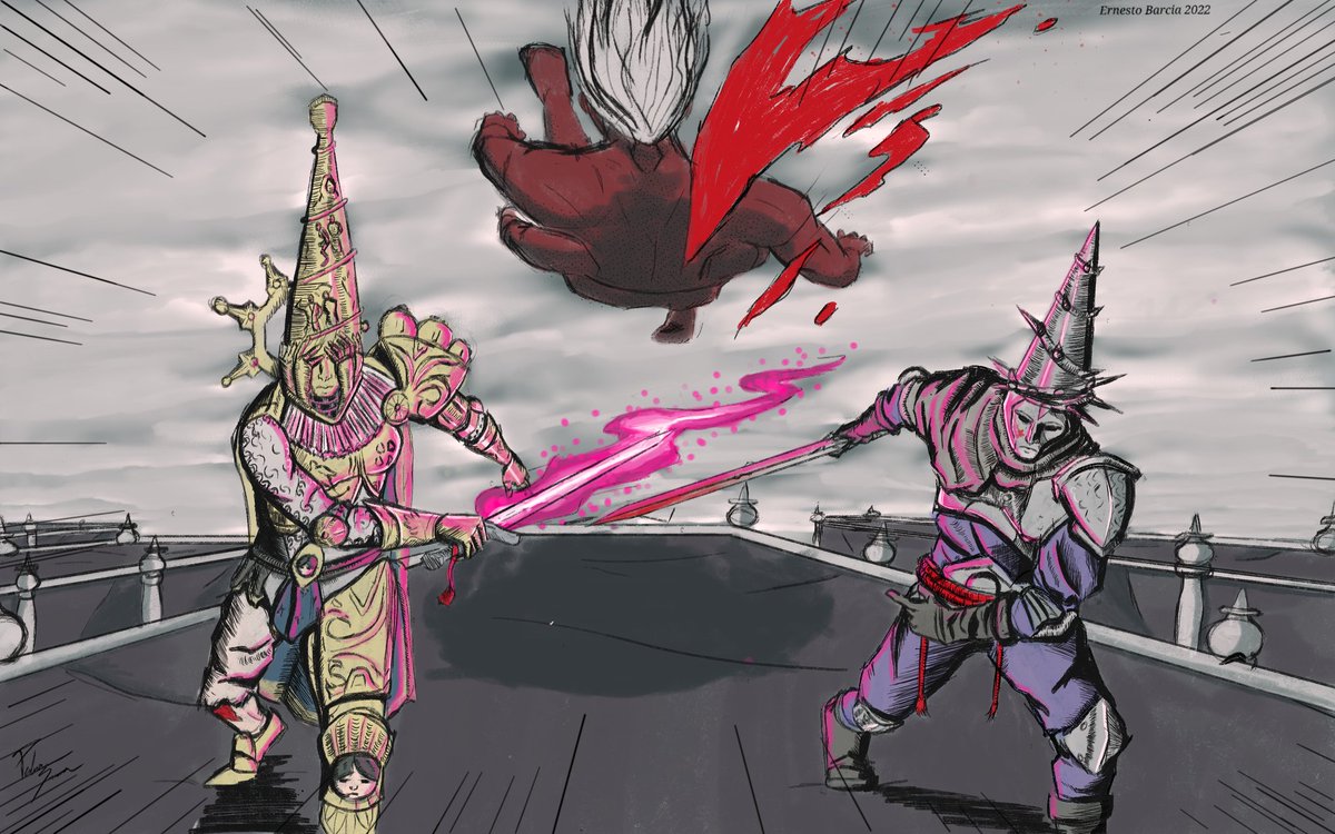 peluca_art's tweet photo. First post of the year!!! I really love this game, so I've decided to make this fan art 
#Blasphemous #Fanart #artwork https://t.co/K7ZRHP46pO