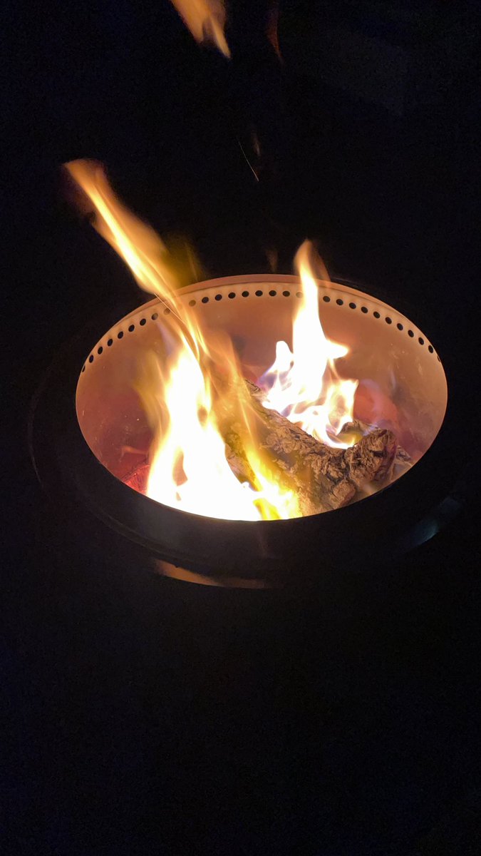 Enjoying this fire tonight, tomorrow we head to Indy! #Rolltide https://t.co/FEITJPXH66