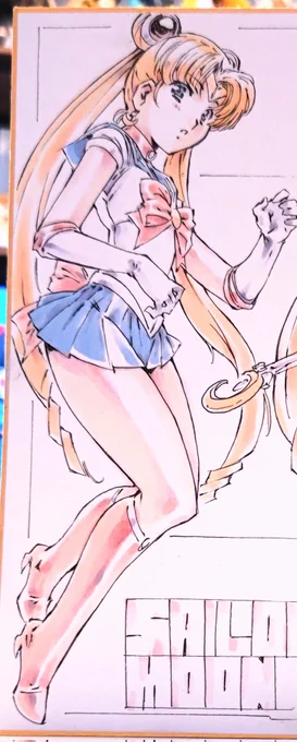 昨年11月に依頼いただきました方の色紙出来ました 