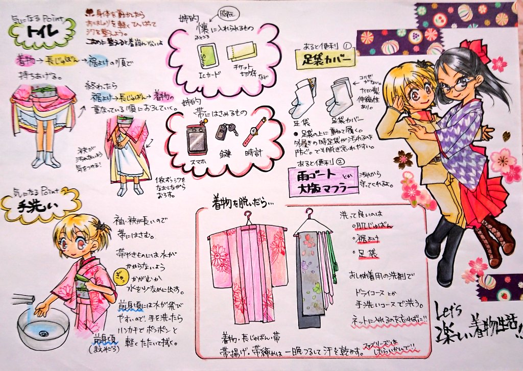 新成人の皆さんおめでとうございます🎊
というわけで毎年流してる着物を着てる時の所作等を描いた絵を流すわね👘✨(2,3枚目がメインです)
着付けは独学なのでご指摘は不要です😇💕

手洗いとマスク、感染対策をお忘れなく、良き日をお過ごしください🍀

#成人式 
#着物 