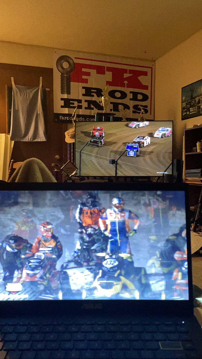Watching the <a href="/WildWShootout/">Wild West Shootout</a> and <a href="/snocross/">Snocross</a>  on <a href="/FloRacing/">FloRacing</a>!   Was hoping to be at Vado Speedway Park this year but I’ll shoot for next year! #tweetyourfloseat #polariswatchparty