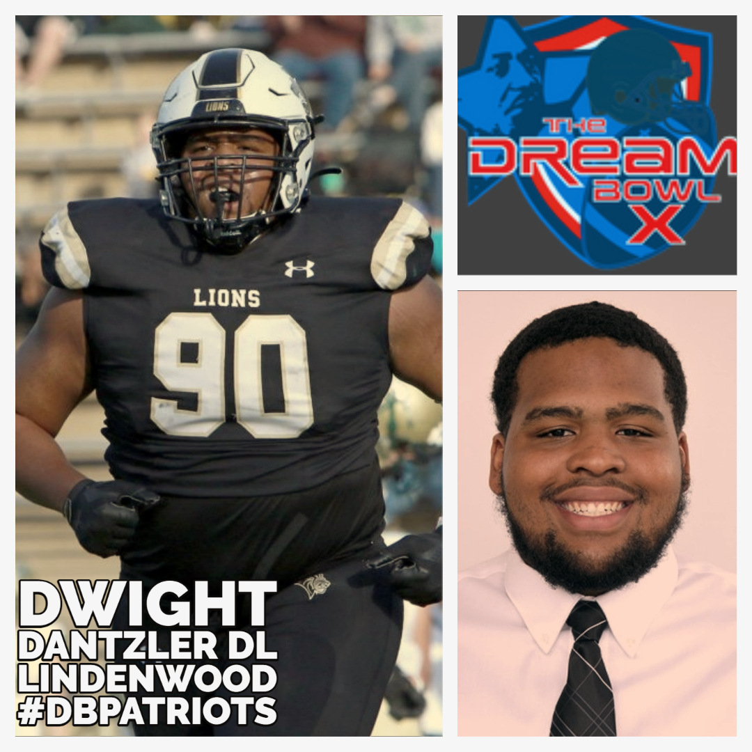 TheDreamBowl's tweet photo. Introducing the #DBPatriots DL group! @ChrisBlakeney7, @MustBeDamani, @dantzler_jr, @TheSidJones, @Jdub15Joseph, @Orlandini77 &amp; @Ktambe31! #DBTrenches #DreamBig #DreamBowl https://t.co/nEpp7QPJ1p