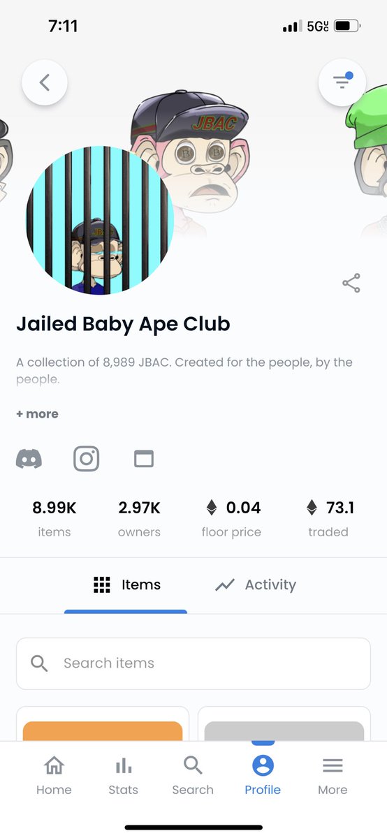 MotoHogi's tweet photo. Floor price officially up from original mint price LFGOOOOOOO!!! @JailedBabyApes HOW WE FUCKIN DOINNNNNN 👏🏼👏🏼💪🏼 https://t.co/DpRBDWiENy