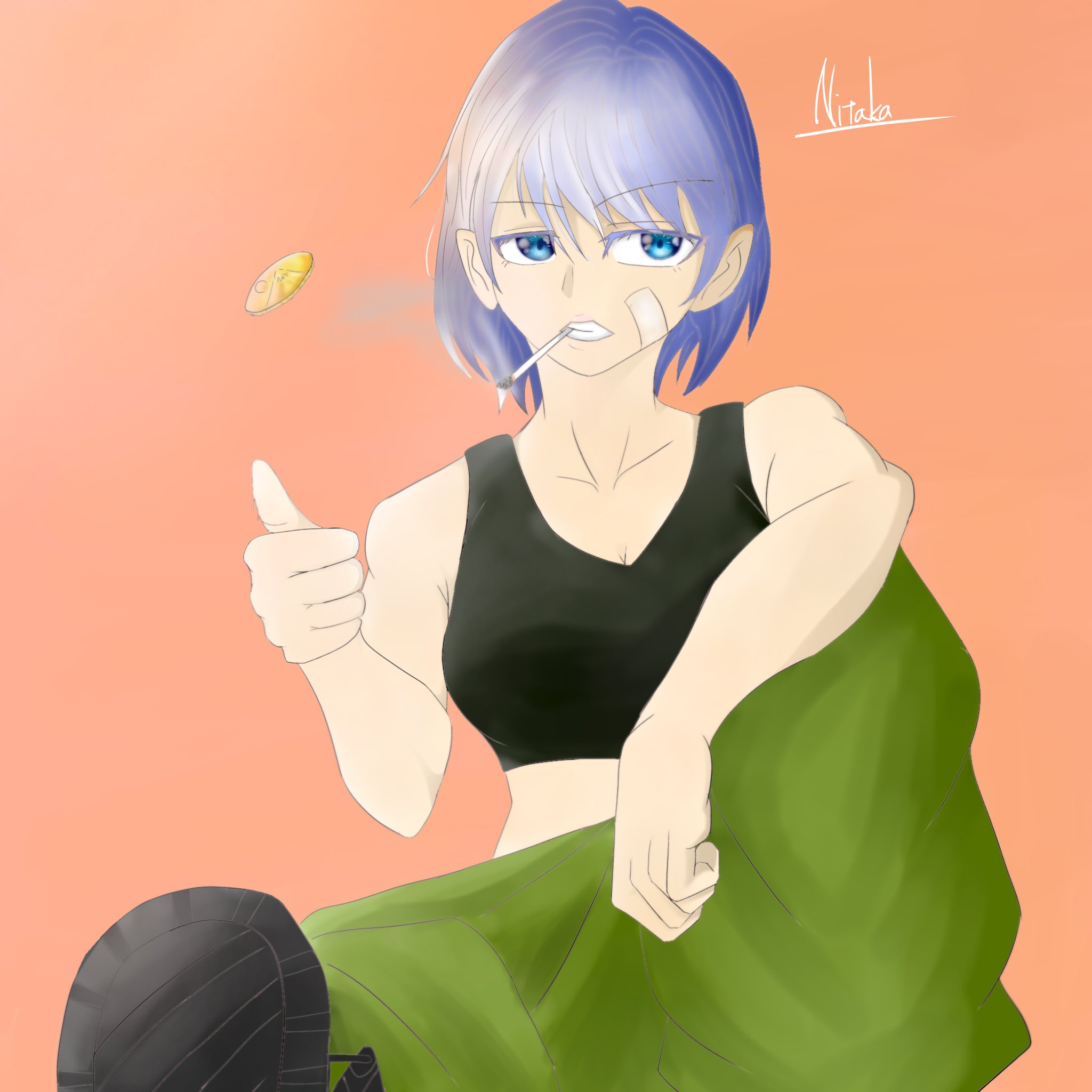 弐鷹 Nitaka かっこいい女軍人 イラスト イラスト好きな人と繋がりたい 創作クラスタさんと繋がりたい 冬の創作クラスターフォロー祭り フォロバ100 T Co Nuwldd6eou Twitter