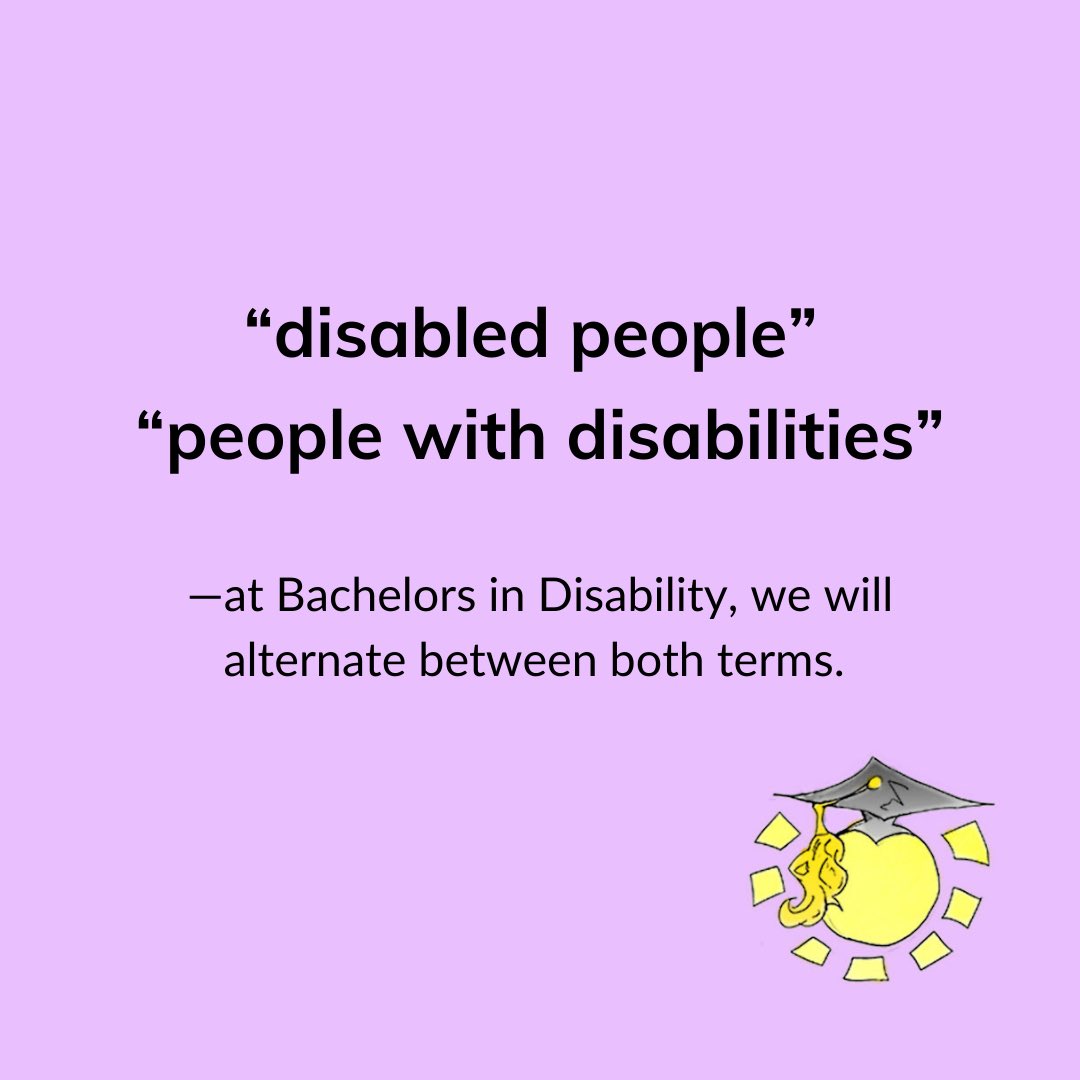 Effective immediately we will be alternating between “disabled people” and “people with disabilities” on all channels, rather than exclusively using the latter.

Thank you so much those who asked and shared a perspective.
