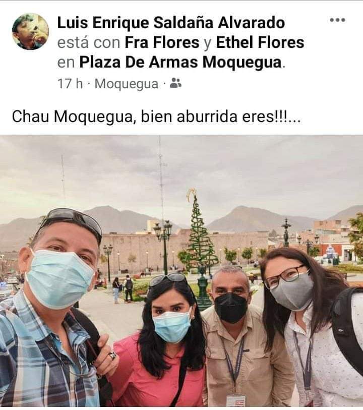 Chiquirabo's tweet photo. @julianaoxenford Mira el recuerdo que deja la PCM a los Moqueguanos. Y piensan que con una disculpas tibias se solucionó el tema. https://t.co/keZUcwSQNB