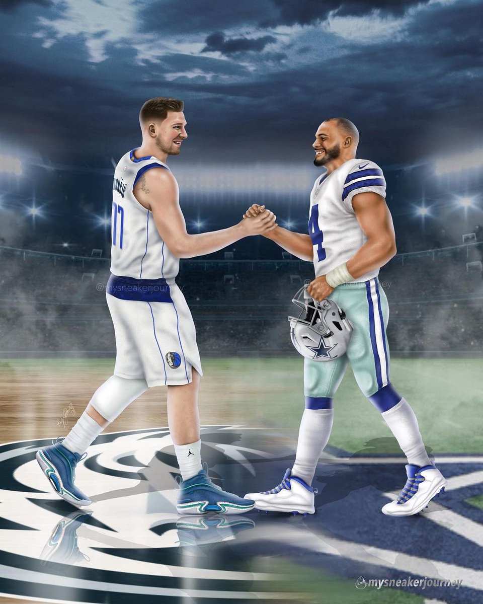 Let’s get it, <a href="/dallascowboys/">Dallas Cowboys</a> 🤠 #MFFL

(🎨 mysneakerjourney on IG)