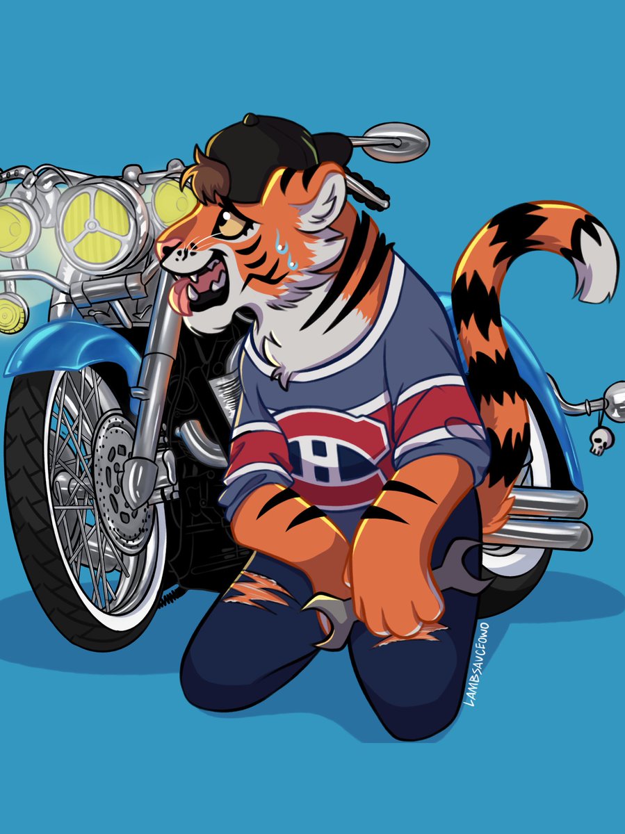 lamb_sawce's tweet photo. heres something from last year I forgot to post, rendering a full bike was very daunting but was overall a great learning experience!

#furry #fursona #furryartist #furryart #furrycommission https://t.co/9Dx5Fu0ABc