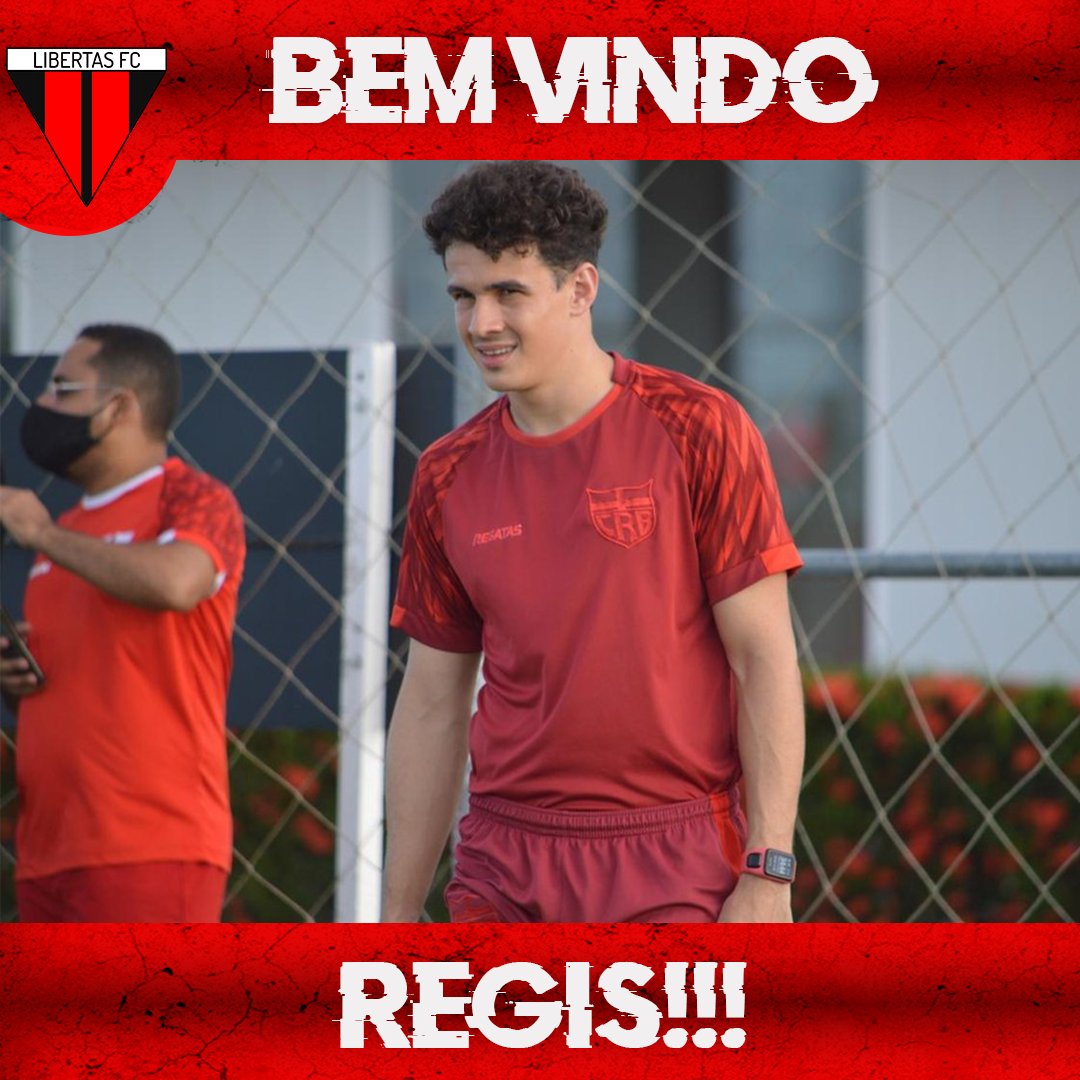 LibertasFc's tweet photo. Visando o acesso para a Serie B, o meia direito Régis ex-CRB agora é nosso novo reforço para a temporada de 2022! Bem Vindo! #PraCimaLibertas🔴⚫️ https://t.co/61UW2f184D