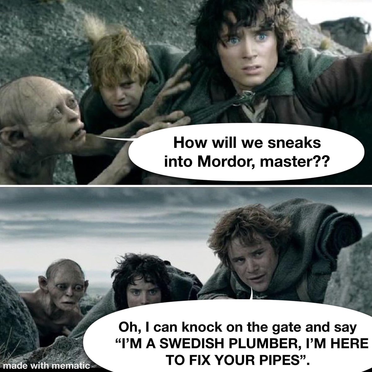 its_middle's tweet photo. @RMcElhenney @GlennHowerton @alwayssunny @TheSunnyPodcast 
Always Sunny and Lord of the Rings create the perfect memes. https://t.co/8thuFhaDqM