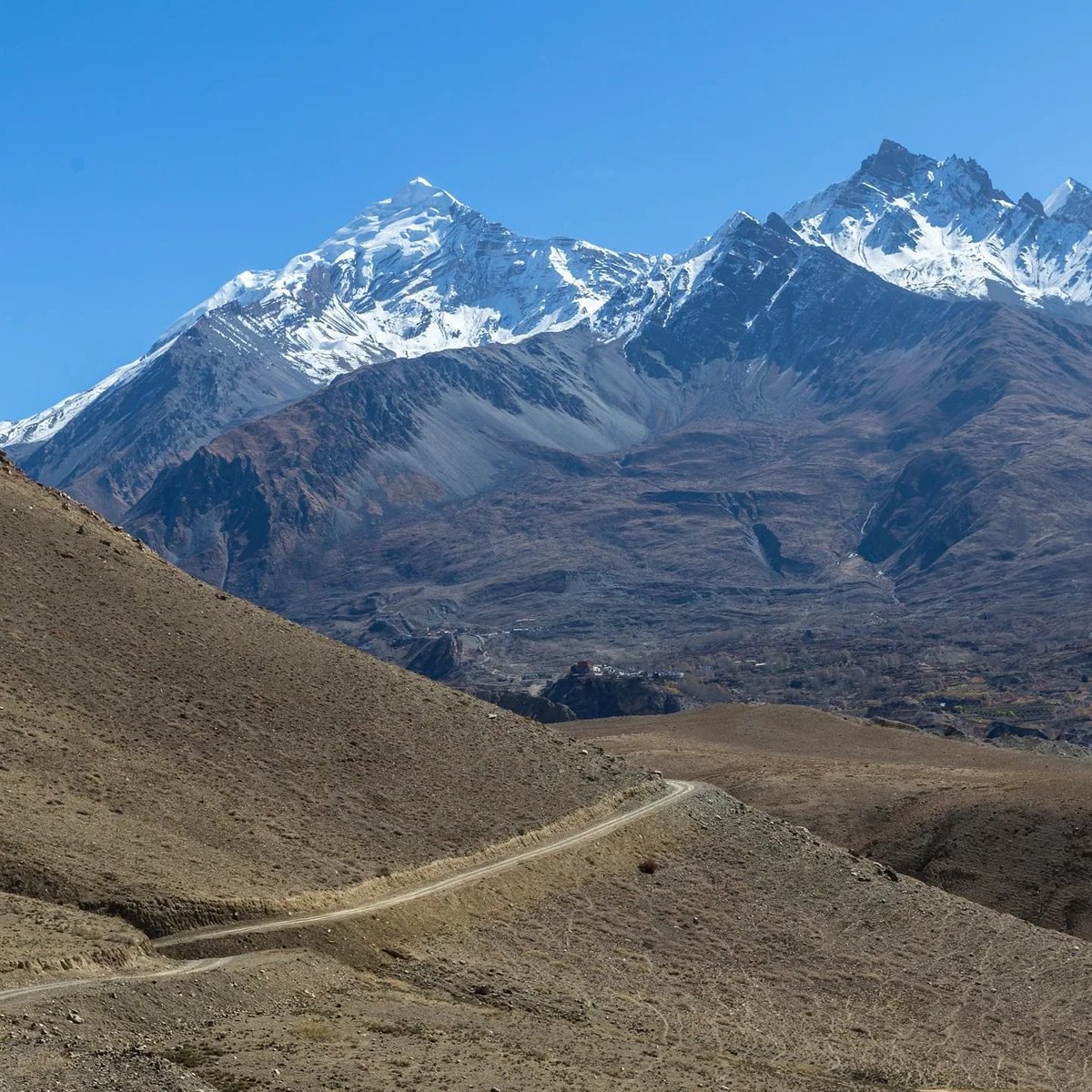 AimingL's tweet photo. We did it &amp; will do it again 👉 Mustang Trekking🎯 😀
#Mustang (Last Forbidden Kingdom) trek is all about exploring the hidden world of the ancient Buddhist Kingdom, a long, rich, and complex history of Mustang.
#mustangtrek #uppermustangtrek #Nepal #tibetainplateau https://t.co/6LHEnW6DCt
