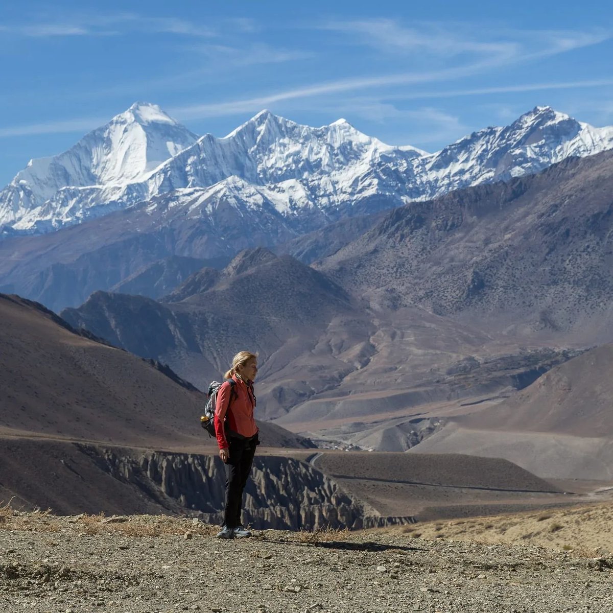 AimingL's tweet photo. We did it &amp; will do it again 👉 Mustang Trekking🎯 😀
#Mustang (Last Forbidden Kingdom) trek is all about exploring the hidden world of the ancient Buddhist Kingdom, a long, rich, and complex history of Mustang.
#mustangtrek #uppermustangtrek #Nepal #tibetainplateau https://t.co/6LHEnW6DCt