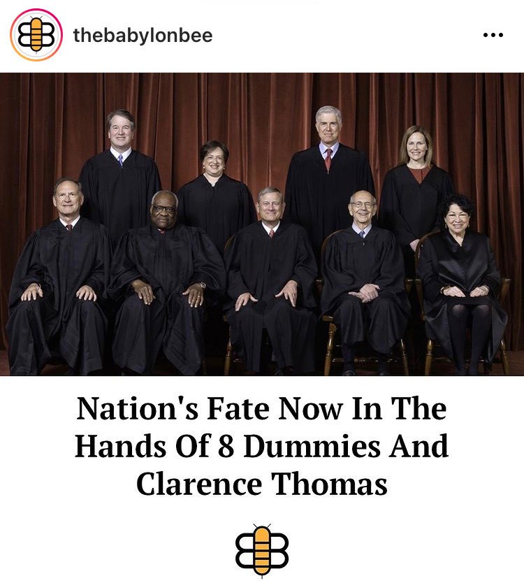 VanHJab's tweet image. #SCOTUSstench