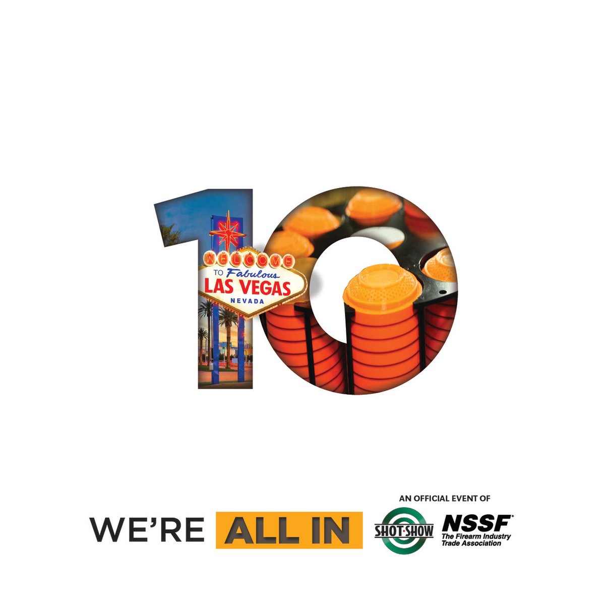 nssfshotshow's tweet photo. Only 10 days remain until the 2022 SHOT Show! 😎 #SHOTShow https://t.co/hPYdVMZBZJ