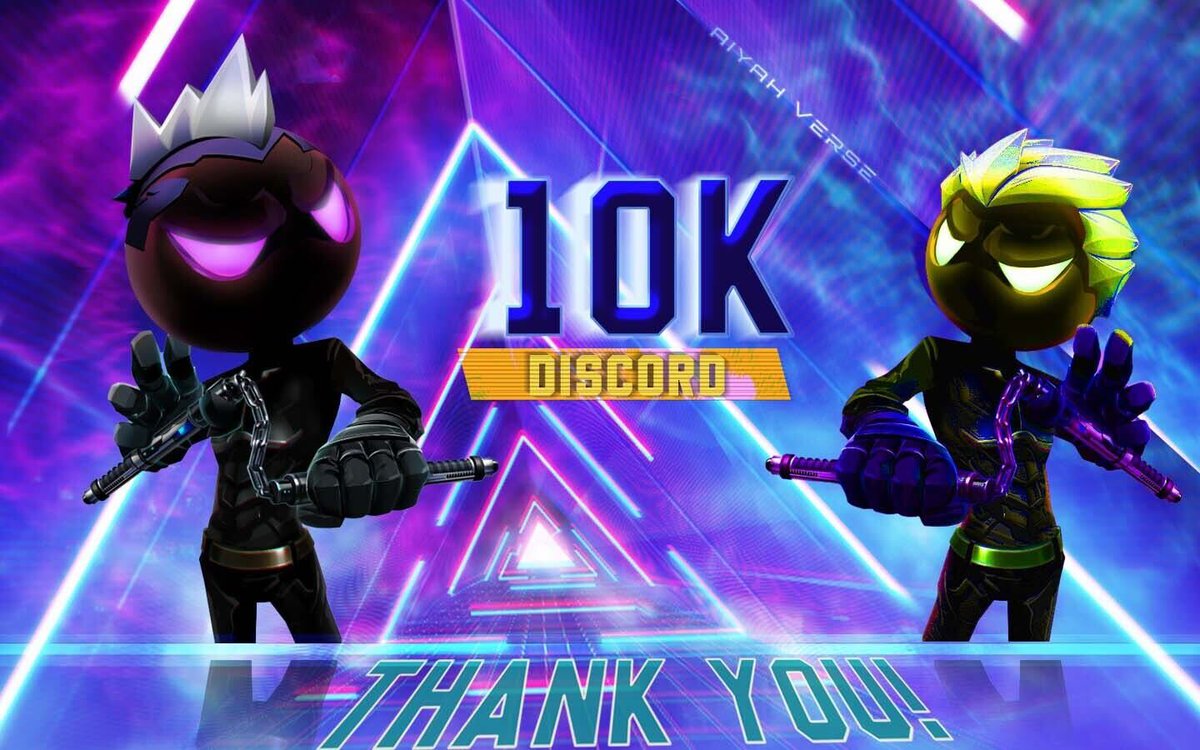 CryptoWarframe's tweet photo. 2022 has just begun.
And our community has exceed 10,000 member!!!🤣🤣🤣

We will be giving away 10 #Whitelist spots!🚀🚀

To participate:
1️⃣ Join Discord:https://t.co/sxRvRNmkkJ
2️⃣ Invite 3 friends
4️⃣ Click 🎉 at "10,000 people" channel

#stickman #aiyah #GameFi https://t.co/zKSuqKGw9E