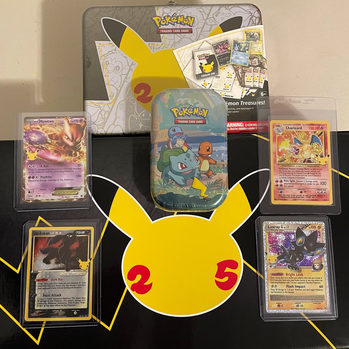 DigitalGameHub's tweet photo. Sunday at 10am EST! We’re opening some more celebrations packs to see if we can complete the set! 

#PokemonTCG https://t.co/uhazrogJyn