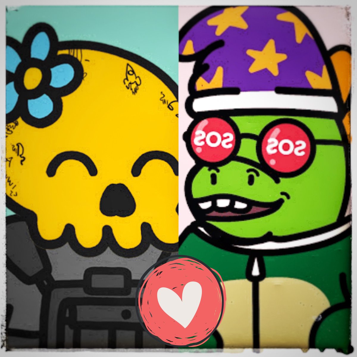 atomicator's tweet photo. @ChubbyKaijuDAO @CryptoMories 

BFF Much?

#crunch #FaMorie https://t.co/1ei0n3eBFi