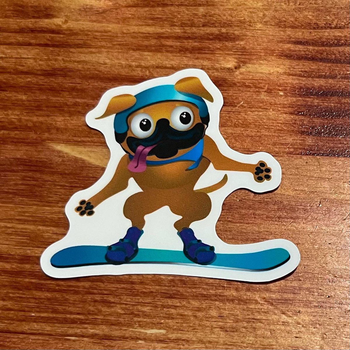 Namara_Panzer's tweet photo. New sticker for sale! Excited to share this item from my #etsy shop: Dog Snowboard Sticker https://t.co/hVdHiFZiqj https://t.co/ivp31Dw9AT