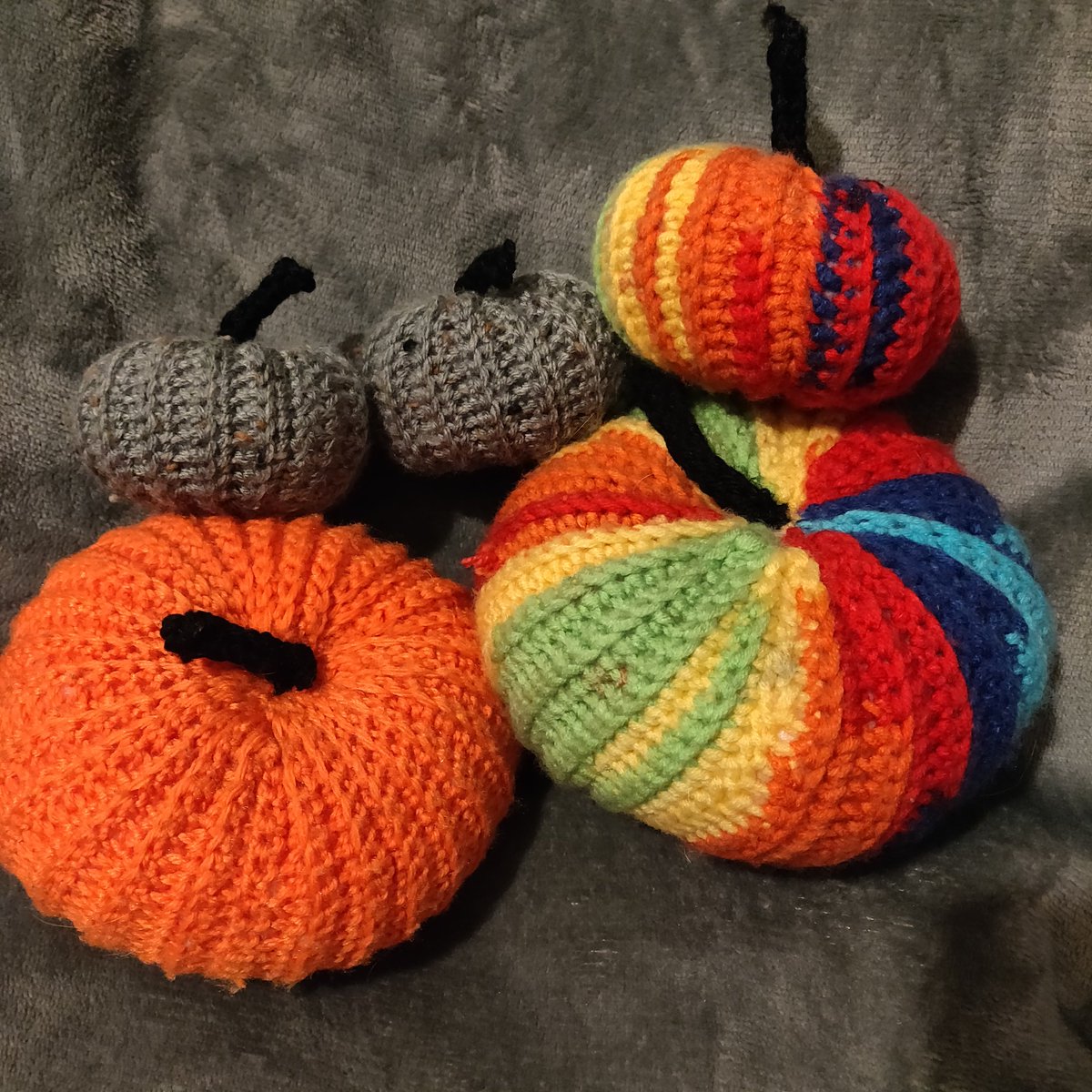 HollyCrochets's tweet photo. Pumpkin Patch Party 🎃

Not just for Halloween , come in a variety of colours take a look at my Etsy.. 
 https://t.co/aYgGMEjedx

#pumpkin #colourful #homemade #smallbusiness #etsy #madewithlove #crochet #crochetlovers #wool #creative https://t.co/PulMm5snAN