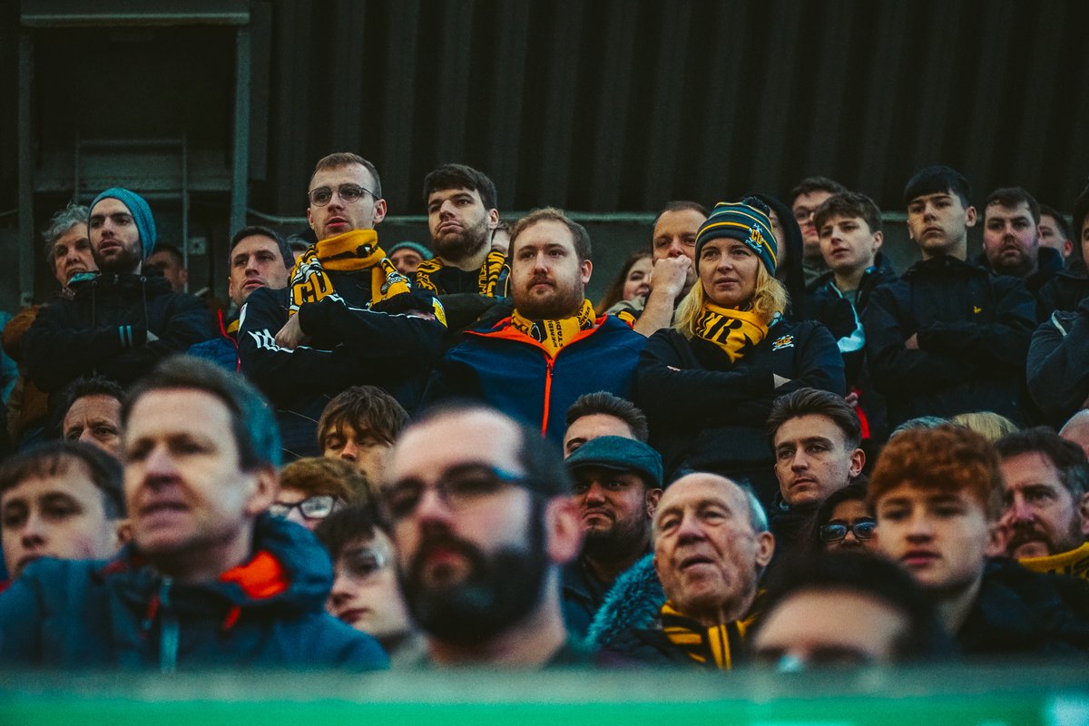 BenCuth's tweet photo. FA CUP DELIGHT FOR CAMBRIDGE. 🟡⚫️

The magic of the FA Cup at SJP today.....🏆

Fantastic support from the 5,000 travelling fans. 👏

---

#NUFC #Newcastle #FACup #Cambridge https://t.co/w3Jfl1j767