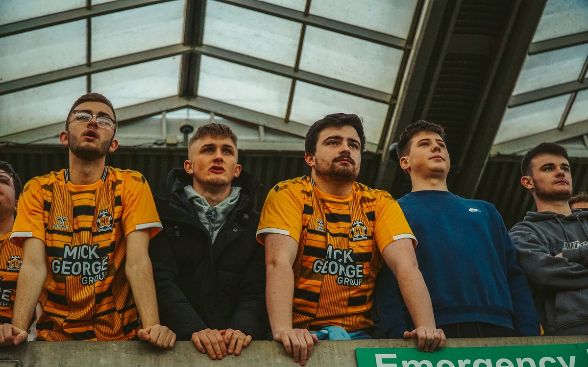 FA CUP DELIGHT FOR CAMBRIDGE. 🟡⚫️

The magic of the FA Cup at SJP today.....🏆

Fantastic support from the 5,000 travelling fans. 👏

---

#NUFC #Newcastle #FACup #Cambridge