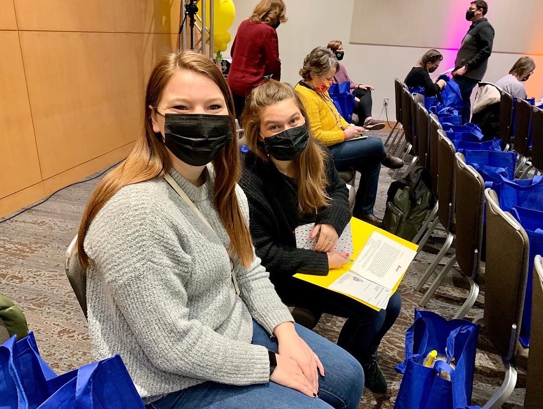 Mrs_Blasdel's tweet photo. A great day @ the Indiana Extra Yard for Teachers Summit! Loved hearing Hope &amp; Wade King speak so many Teacher truths! It was a great reset on my mindset as we start this 3rd quarter! #Proud2bMIS @MissWiseman13 https://t.co/EeMEa3pfJr