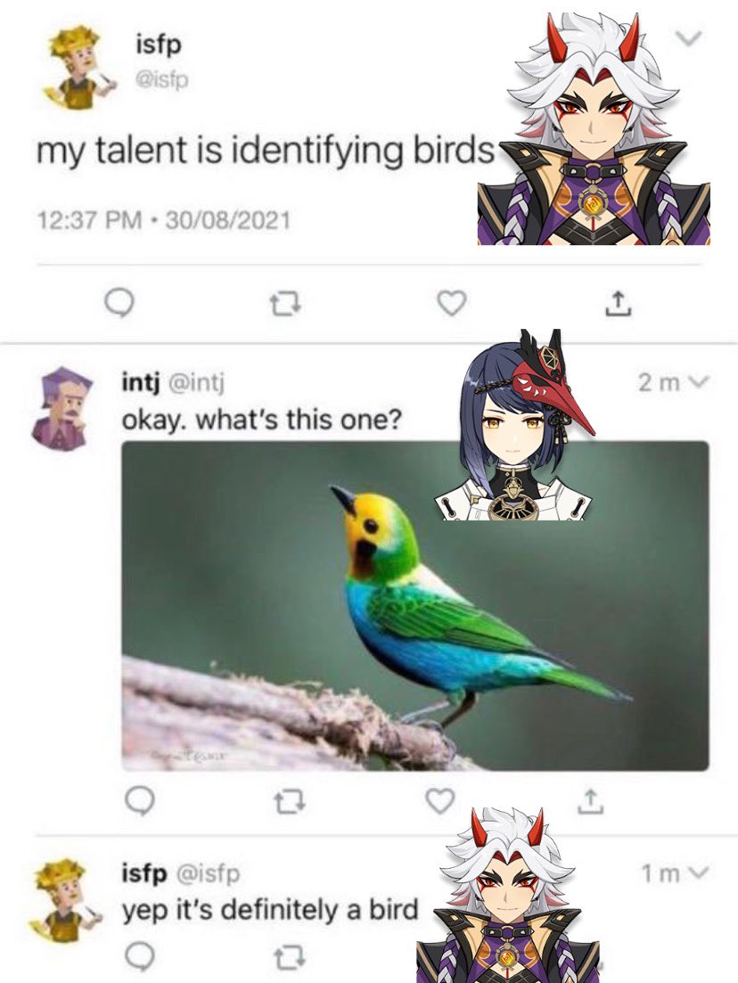 genshin characters as random posts 🏳️‍🌈 tweet media