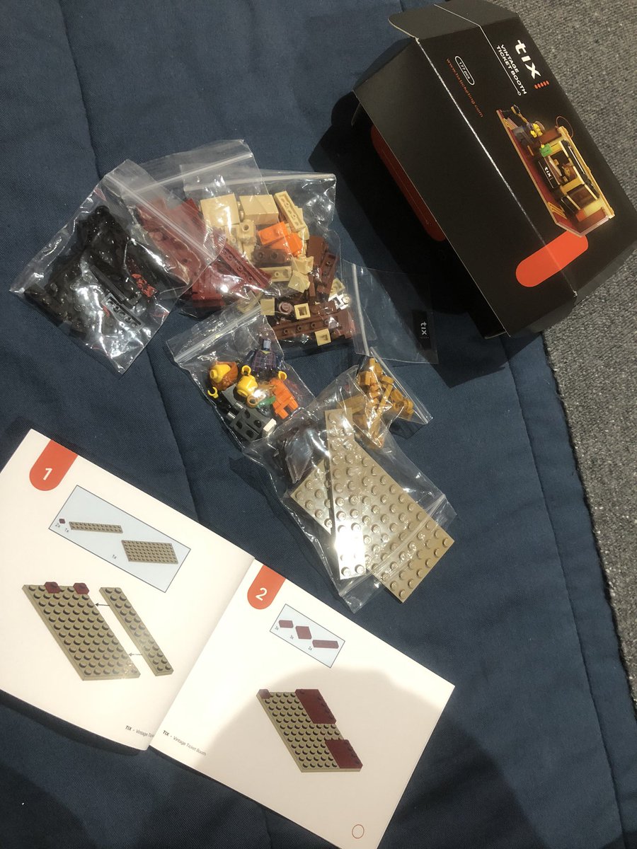 joacotn's tweet photo. First goal of the year DONE… first #Lego built!
#Ticketing #Passion #MrTicket #LEGOBuildDay #TicketBooth #vintage https://t.co/KZQC1qOjVG