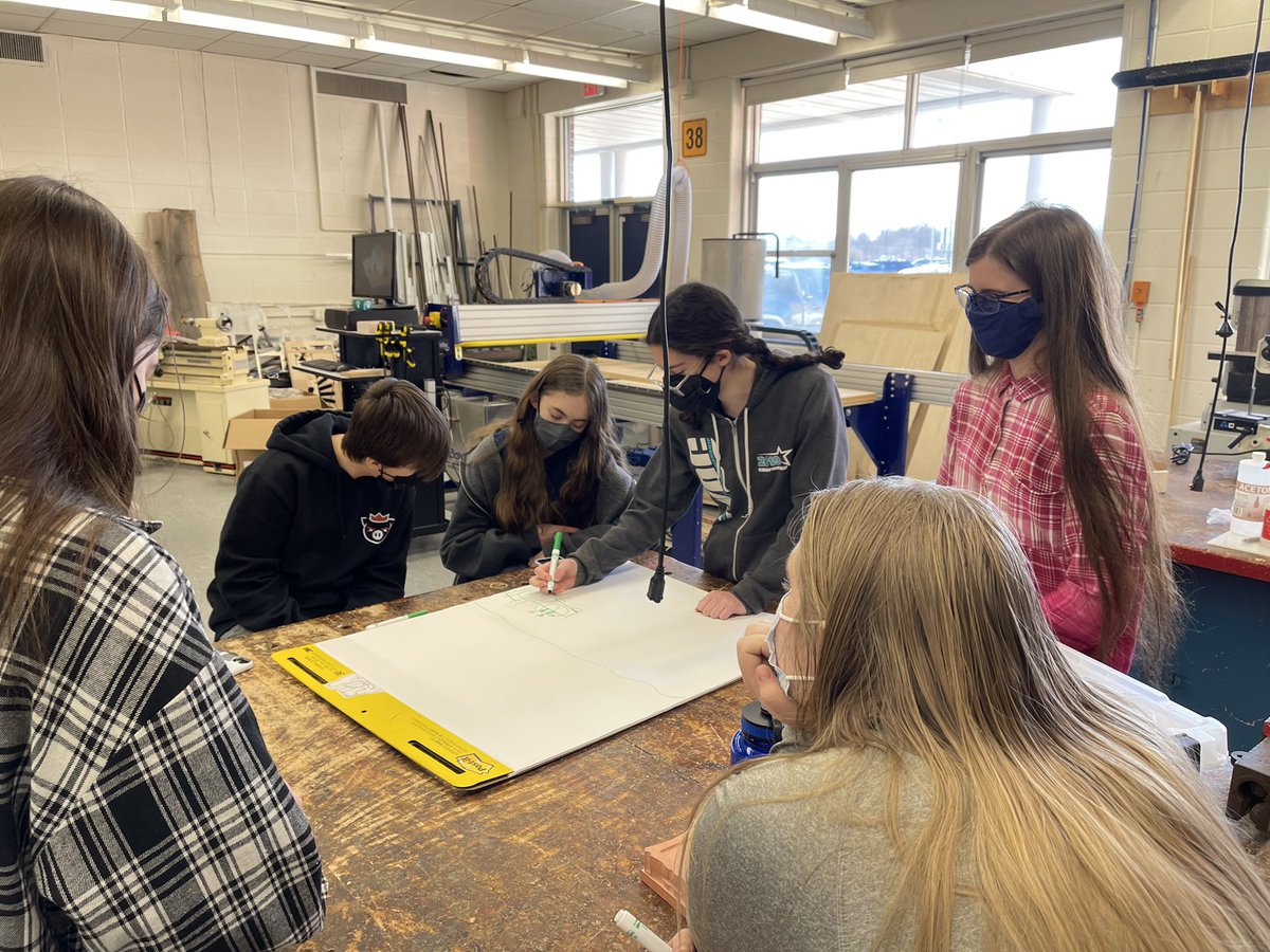 npt_robotics's tweet photo. Kickoff day! Let the 2022 build season begin! 🐅

#robotics #firstrobotics #firsttoboticscompetition #northporthighschool #team5099 #frc #FIRST 
@Northport_HS @FIRSTweets https://t.co/f2nOuQz6Da