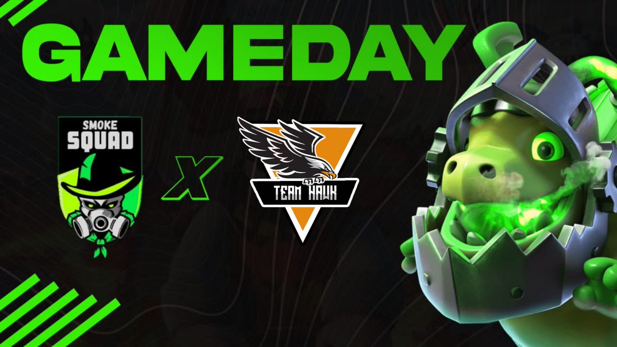 #GameDay #gosmoke #clashRoyale

🆚 @teamhawk_of 
🏆 <a href="/CDE_CR/">CDE - Circuito das Estações</a> 
📅08/01
⏰22:00

-Vamos em busca da vitória para manter boa fase na competição 💪💨