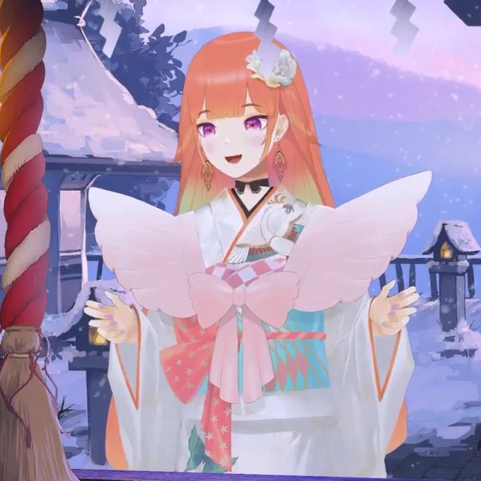 なんとなく好きな4枚セット
#HoloENKimonoRelay 