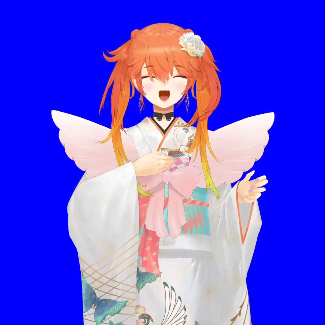 小鳥遊キアラ 「なんとなく好きな4枚セット
#HoloENKimonoRelay 」|KUMA★ANE🧸クマ姉 (ご支援募集中です)のイラスト