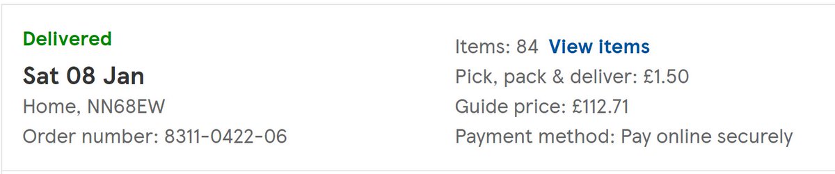 ManagementDandO's tweet photo. and @tescogroceries it says delivered on my account so from my isolation I turned down a kindly neighbours offer of help https://t.co/Z8GUUJGgn0
