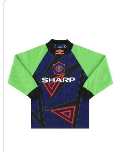 tezburrows's tweet photo. @Pschmeichel1 @ManUtd 3 times (94,96,99) my 2nd favourite united goalkeer shirts. Behind this 1 https://t.co/MDdHXHIGBy