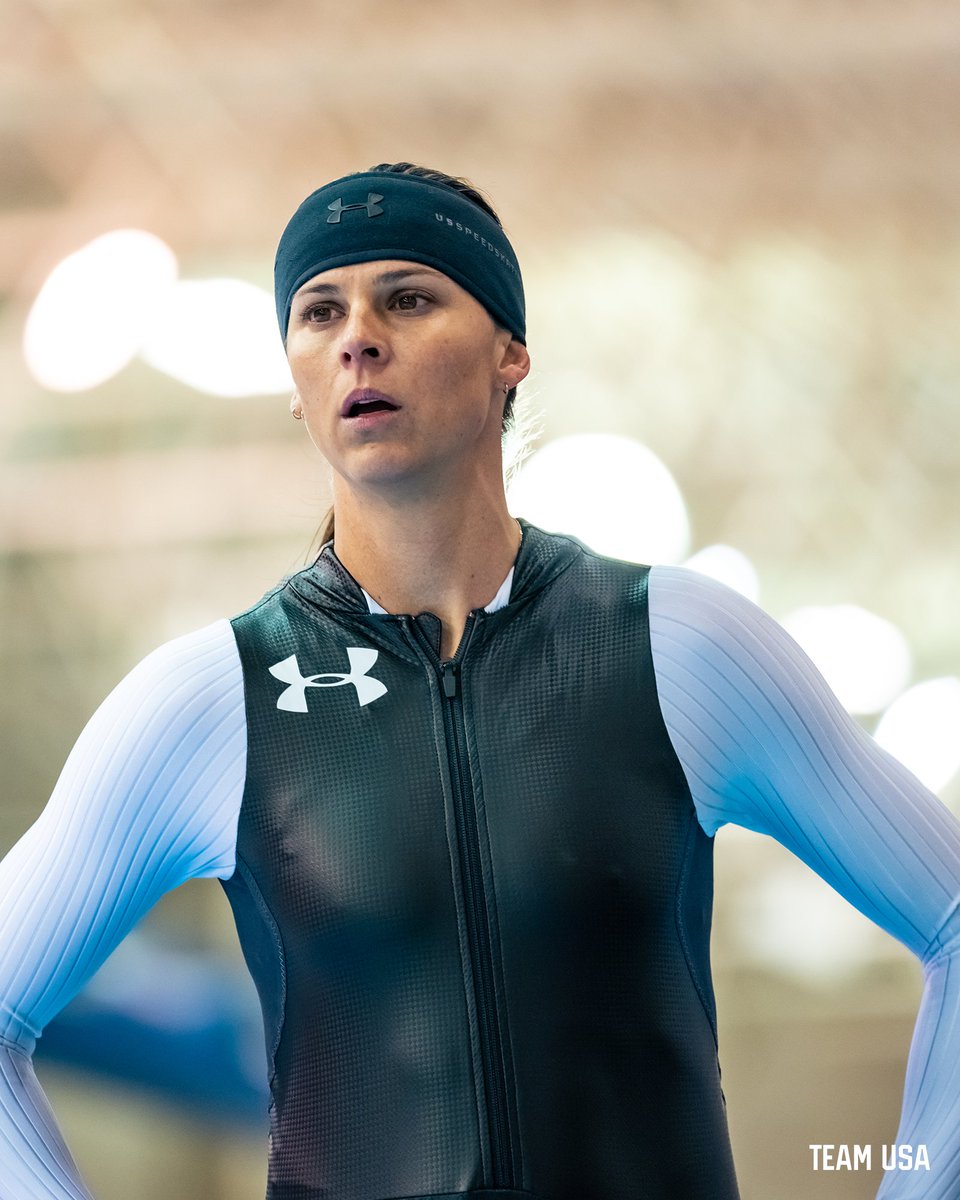 TeamUSA's tweet photo. ANOTHA ONE.

Make that three #WinterOlympics events for @BrittanyBowe!

#SpeedskatingTrials22 https://t.co/VJED6JXQba