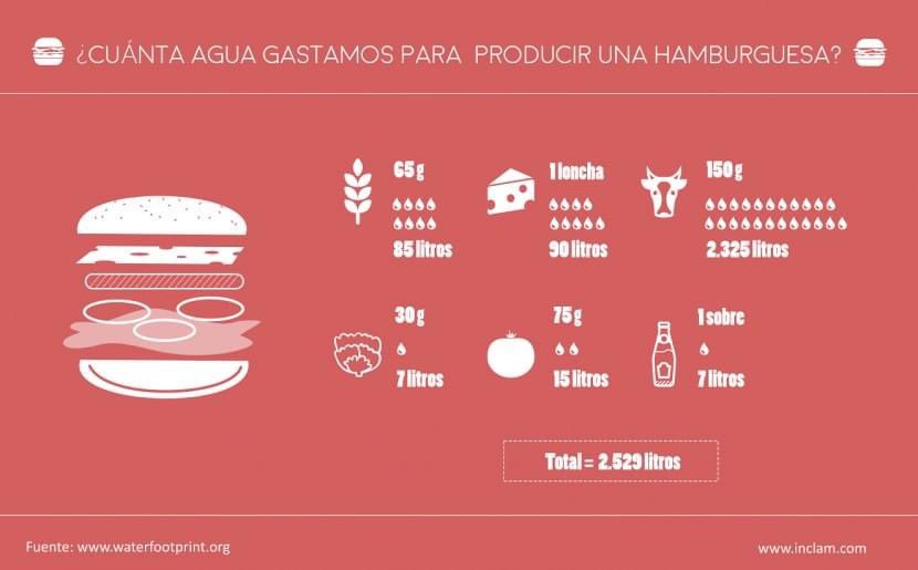 marcelomena's tweet photo. Una hamburguesa consume en su ciclo de vida más de 2000 litros de agua. Cuando pensemos en escasez hídrica, no siempre es culpa del otro. https://t.co/b7itJbQvM0