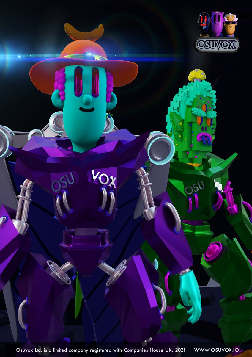 Osuvox_io's tweet photo. ♥️Join the Osuvox crew today!♥️

⚡️Become a member of our exclusive family by minting your very own Osuvox avatar here: 

https://t.co/JJE7ZfeDJA

⚡️Long live the metaverse!

#Metaverse #osuvox #myreality #SandboxGame #ovr #arcona https://t.co/cAh3oNCWC7