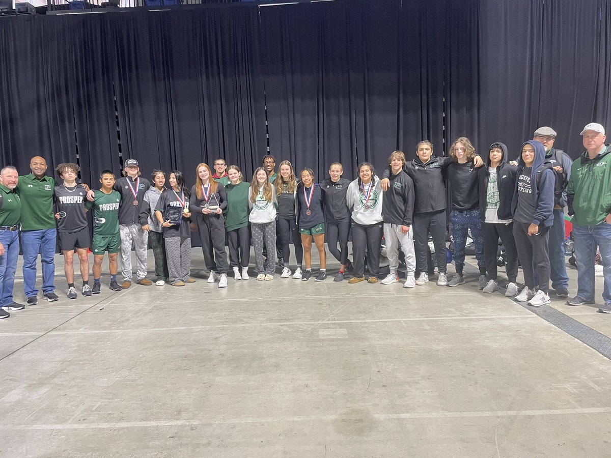 Prosper Eagles Wrestling (@eagle1wrestling) on Twitter photo Joe Richardson places 2nd at the 80 team Cy Fair Invitational!
Mason Gordon places 7th!
Great job and efforts to all of our boys that competed!
<a href="/JohnMBurdett/">John M. Burdett</a> <a href="/Hferguson28/">hferguson</a> <a href="/ProsperHS/">Prosper High School</a> <a href="/PISD_Athletics/">ProsperISDAthletics</a> Joe Richardson places 2nd at the 80 team Cy Fair Invitational!
Mason Gordon places 7th!
Great job and efforts to all of our boys that competed!
<a href="/JohnMBurdett/">John M. Burdett</a> <a href="/Hferguson28/">hferguson</a> <a href="/ProsperHS/">Prosper High School</a> <a href="/PISD_Athletics/">ProsperISDAthletics</a>