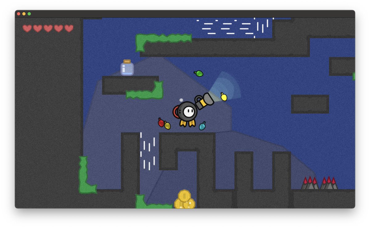Cowaa's tweet photo. It feels great to get back at #gamedev after more than a year!

A random screenshot of my new side project 🧐

#godotengine #indiegame #screenshotsaturday https://t.co/lCjmjUVUyg