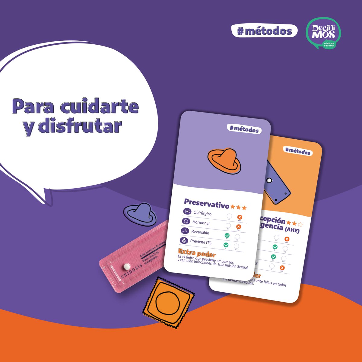 SaludBAP's tweet photo. Podés retirar por hospitales o centros de salud la pastilla hormonal de emergencia y los preservativos. 

✅ Recordá: el preservativo es el único método que además de prevenir embarazos, protege de infecciones de transmisión sexual. 

Conocé más 👉 https://t.co/LqhZH0n4y8 https://t.co/1llKN9tknZ