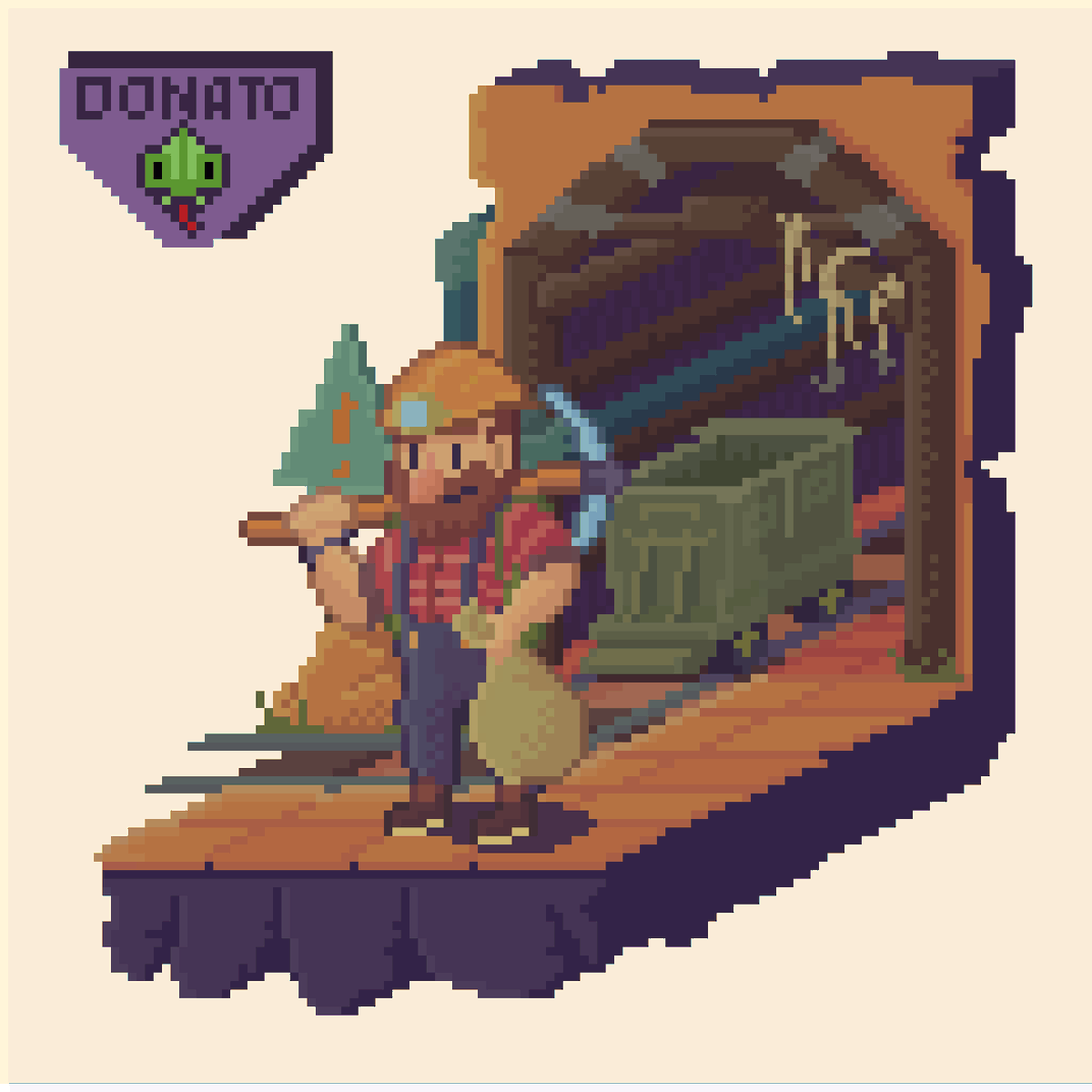 TomasFr61's tweet photo. Un pixel art nuevo realizado en los cursos de Domestika,muy recomendables 🧉
#pixelart #pixelartist https://t.co/PnkPAp4Lqh