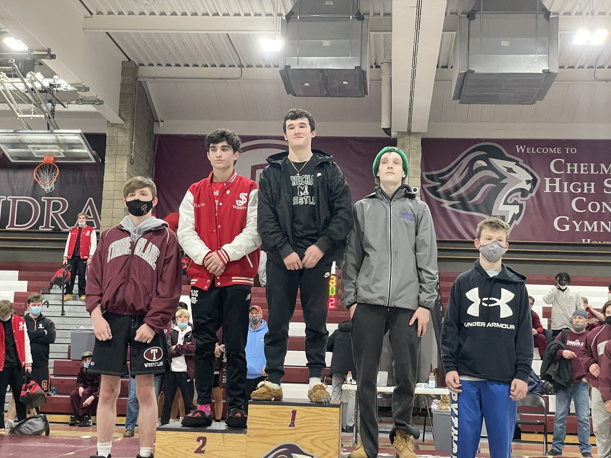 StJohnswrestlin's tweet photo. Chelmsford Tournament is in the books!
@SJShrewsbury Wrestling finished 5th out of 18 teams!
Great effort from all wrestlers including 2nd place finishes from Jackson Harris &amp; Ben Colebourn. As well as a 3rd place finish from Davis Rowe! @SJHS_PioneersAD https://t.co/SmiZG7PeGN